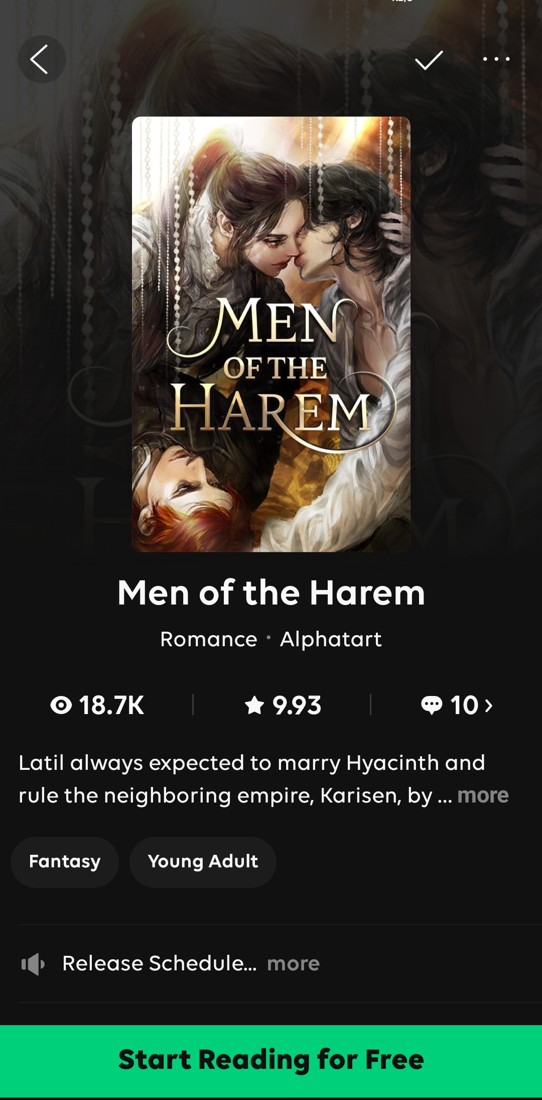 Harem Novel - All Novel Updates - Reading Novel Free